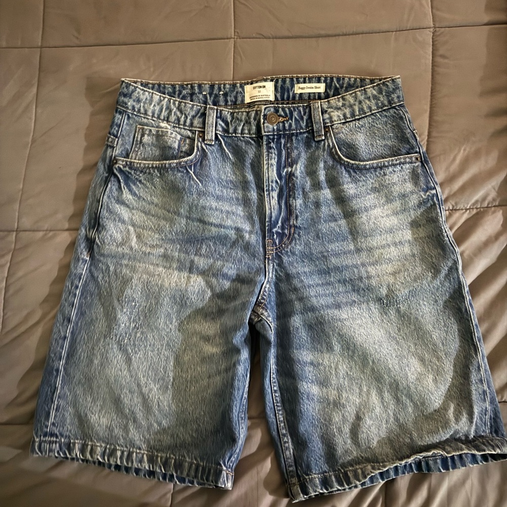 Cotton On Light Blue Jean Shorts